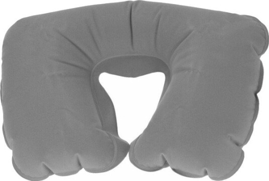 Redcliffs Oppblåsbar Reisepute Hodestøtte For Sove Grå 33 × 22,5 × 8 cm
