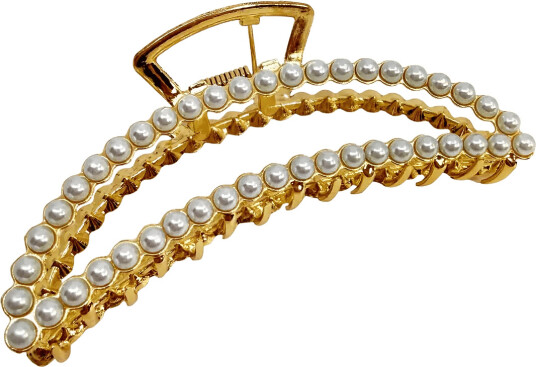 Pipol"s Bazaar Lourdes Moon Clamp Pearl White ONE SIZE