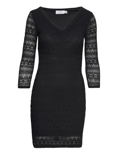 Vila | Vichikka Lace 3/4 Short Dress | XS
