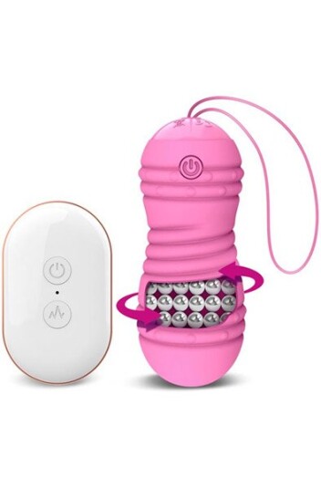 Hiibo Balls Vibrating & Rotating Egg Pink