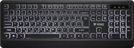 Yenkee Backlit Silent USB Keyboard