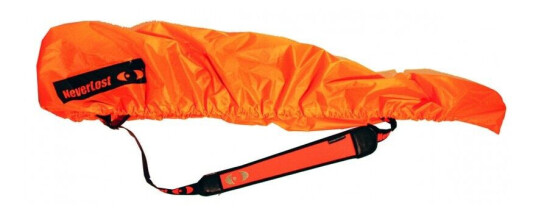Never Lost Coat Rain OneSize, Black/Orange Never Lost Coat Rain OneSize, Black/Orange