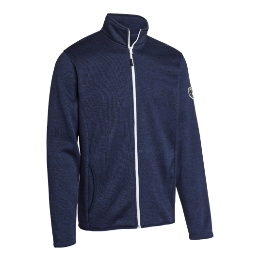 Matterhorn Herre Almer Fleece Jakke med full glidelås, Marineblå, 1 stk ,SBG-127M-99-N XXL