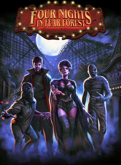 Four Nights In Fear Forest (2024) DVD