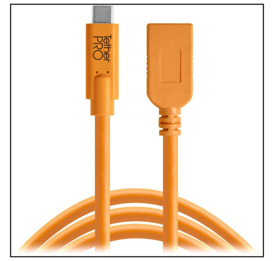 TetherPro USB-C til USB 3.0 Female Skjøtekabel 4,6 m. Extender Cable TetherPro USB-C til USB 3.0 Female Skjøtekabel 4,6 m. Extender Cable