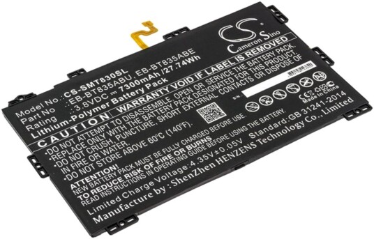 Batteri til Samsung Galaxy Tab S4 10.5 2018 etc. SMT830SL