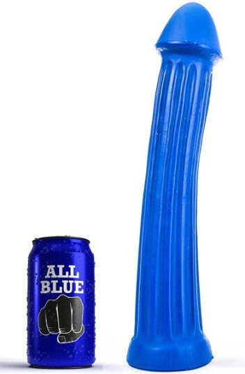 All Blue Dildo Devon Blue 31 cm