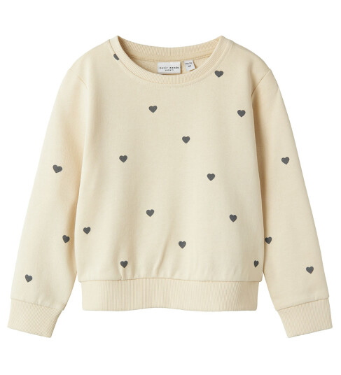 Name It Valba Long Sleeve Sweat Unbrushed Beige 98 Name It Valba Long Sleeve Sweat Unbrushed Beige 98