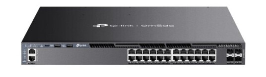 Tp-Link Omada Sg6428xhp, Håndtert, L3, Gigabit Ethernet (10/100/1000), Strøm Over Ethernet (Poe), Rack-Montering, 1U