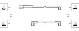 Tennplugg kabelsett MAGNETI MARELLI 941319170060