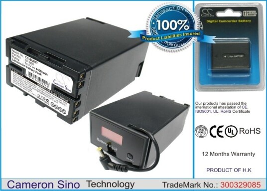 Cameron Sino Batteri til kamera for Sony PMW-EX1, PMW-EX3
