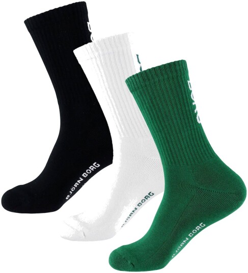 Björn Borg Classic Crew Sock 3P Golfsokker Multipack 1