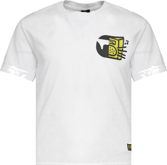 G Star RAW T skjorte Nifous White G Star RAW 12 år 152 T skjorte Hvit