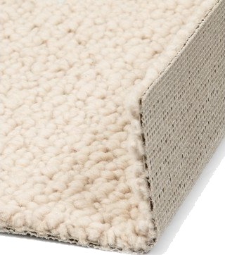 Kilands Senja lys beige 70 vegg til vegg tepper