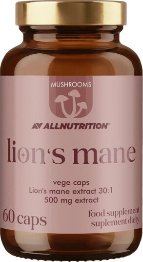 Lion"s Mane 500 mg ekstrakt 30:1 – 60 vegkapsler