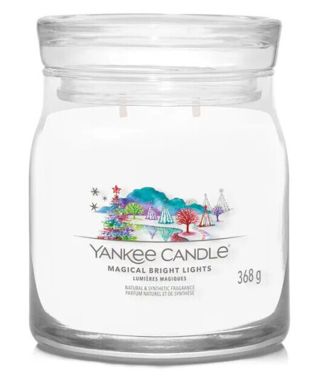 Yankee Candle Signature Medium Magical Bright Lights 368 g Duftlys
