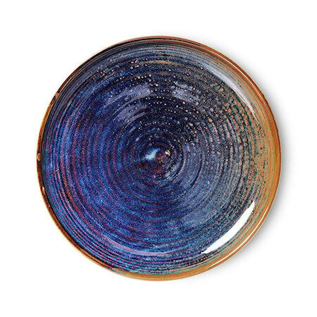 HKLiving Chef ceramics: Asjett 20 cm rustikk blå HKLiving Chef ceramics: Asjett 20 cm rustikk blå