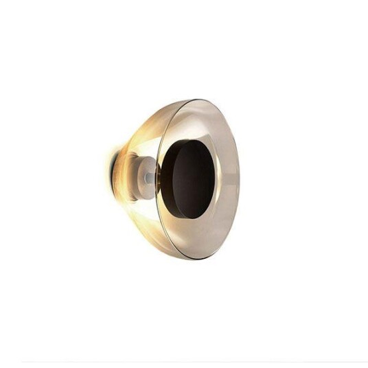 Marset Aura Vegglampe Transparent Røykfarget Marset Aura Vegglampe Transparent Røykfarget