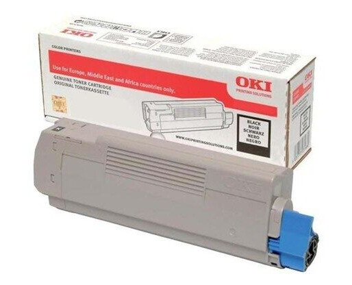 OKI - black - original - toner cartridge - Laser toner Svart OKI - black - original - toner cartridge - Laser toner Svart