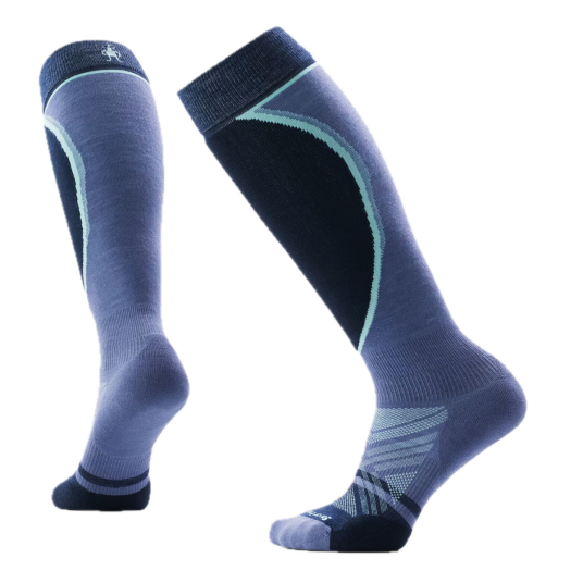 Smartwool Ski Targeted Cushion Extra Stretch Otc Socks Nightfall Blue L