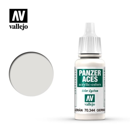 Vallejo Panzer Aces German White Tank Crew 17ml