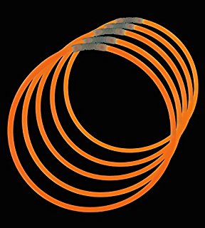 Knekklys armbånd ensfargede 100 stk. Oransje Knekklys armbånd ensfargede 100 stk. Oransje