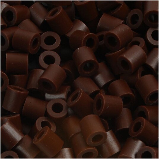 Nabbi Photopearls, Str. 5x5 Mm, Hullstr. 2,5 Mm, 6000 Stk., Brun (3)