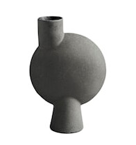 Sphere Vase Bubl Medio Mørkegrå