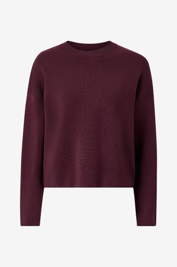 Mango Pullover Twintow Rød