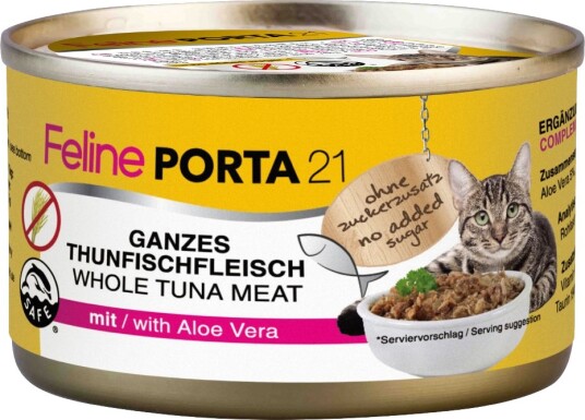 Feline Porta 21 Tunfisk Med Aloe 6 X 90 G