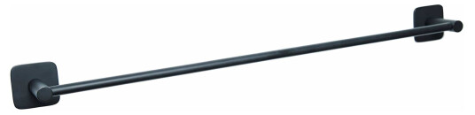 Alterna Exto Håndklestang L60cm - Selvklebende Svart Matt Alterna Exto Håndklestang L60cm - Selvklebende Svart Matt
