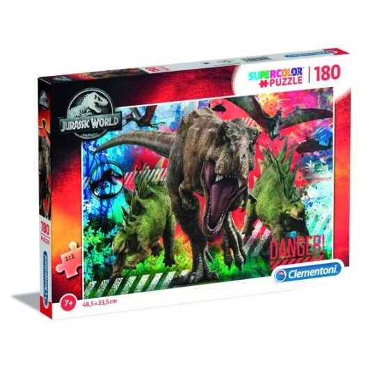 Clementoni Puslespill 180 Biter Jurassic World