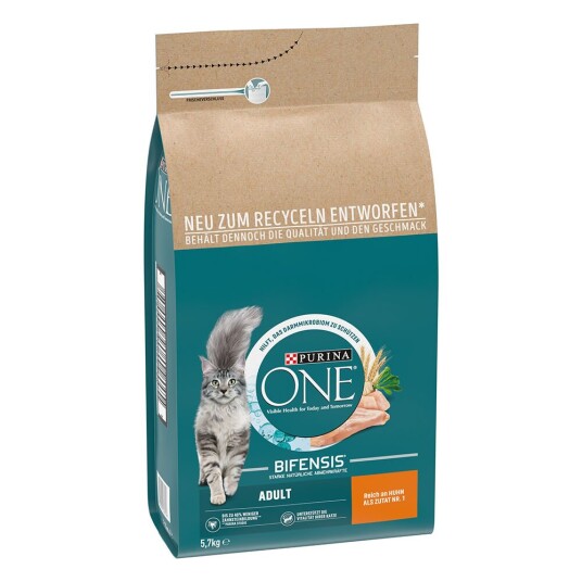 Purina One Adult Kylling & Fullkorn 2 X 5.7 kg