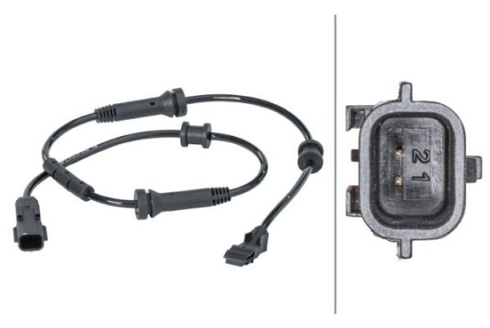 ABS sensor HELLA 6PU 012 679-671