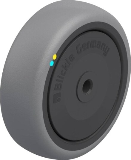 Blickle 617928 Tpa 101/8Kfd-Els Hjul For Tung Last, Hjuldiameter 100 Mm, Bæreevne (Maks.) 70 Kg, 1 Stk