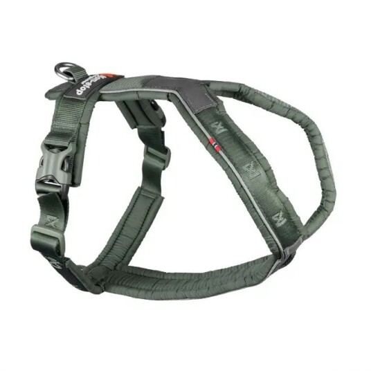 Non-Stop Dogwear Line Hundesele 5.0 Grønn Størrelse 7
