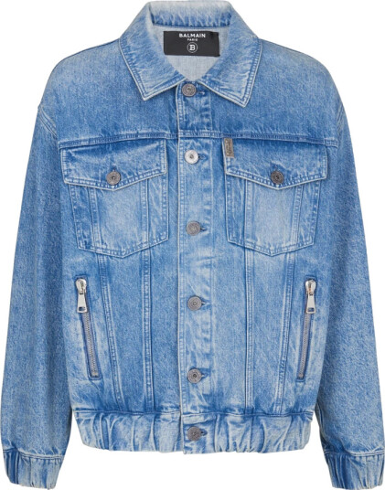 Balmain Herre Jakker Blå L,