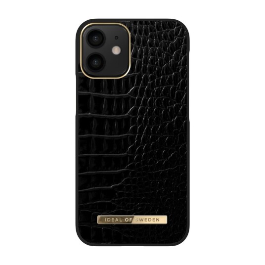 iDeal of Sweden Atelier Case Iphone 12 Mini Neo Noir Croco