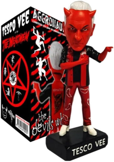 Tesco Vee Throbblehead 2.0: The Devil's Whip Tesco Vee Throbblehead 2.0: The Devil's Whip