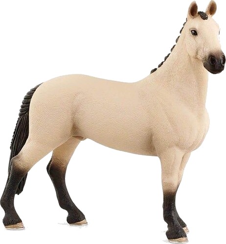 Schleich Hannoverian Rød Dun Vallak Figur - Plast Dyr