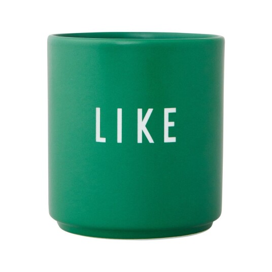 Design Letters favorittkopp 25 cl Like (Grønn)