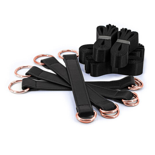 Bondage Couture Tie Down Straps Sort Bondage Couture Tie Down Straps Sort