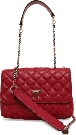 GUESS Giully Ii 2 Comp Cnvrtble Flap Burgundy ONE SIZE GUESS Giully Ii 2 Comp Cnvrtble Flap Burgundy ONE SIZE