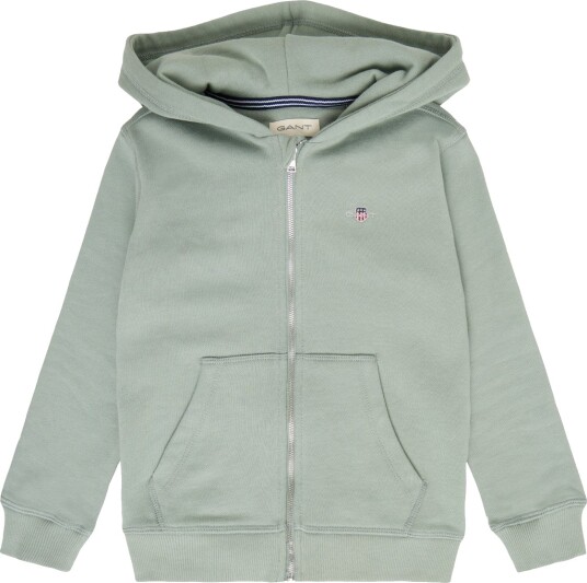 Gant Kids Shield Full Zip Hoodie Grey 92