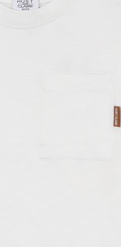Hust & Claire Anton t skjorte til barn   ivory   122