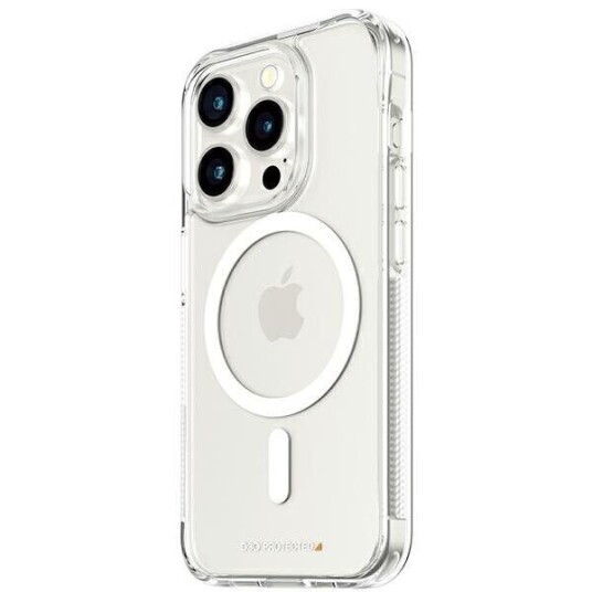 PanzerGlass iPhone 15 Pro HardCase MagSafe D3O Transparent Mobildeksel