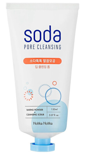 Holika Soda Pore Deep Cleansing Foam 150 ml Steg 2: Vannbasert rengjøring