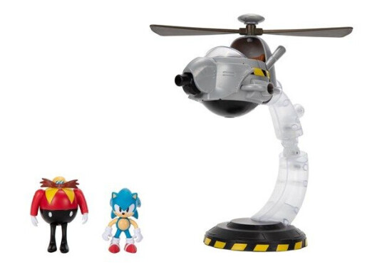 Jakks Sonic the Hedgehog 6.3cm Egg Mobile Battle Set