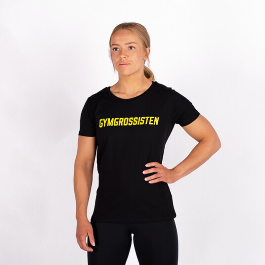 Gymgrossisten T-shirt Women, Black Svart Medium