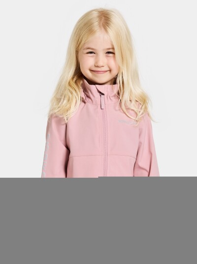 Didriksons Bringebær Vindjakke Soft Pink 100